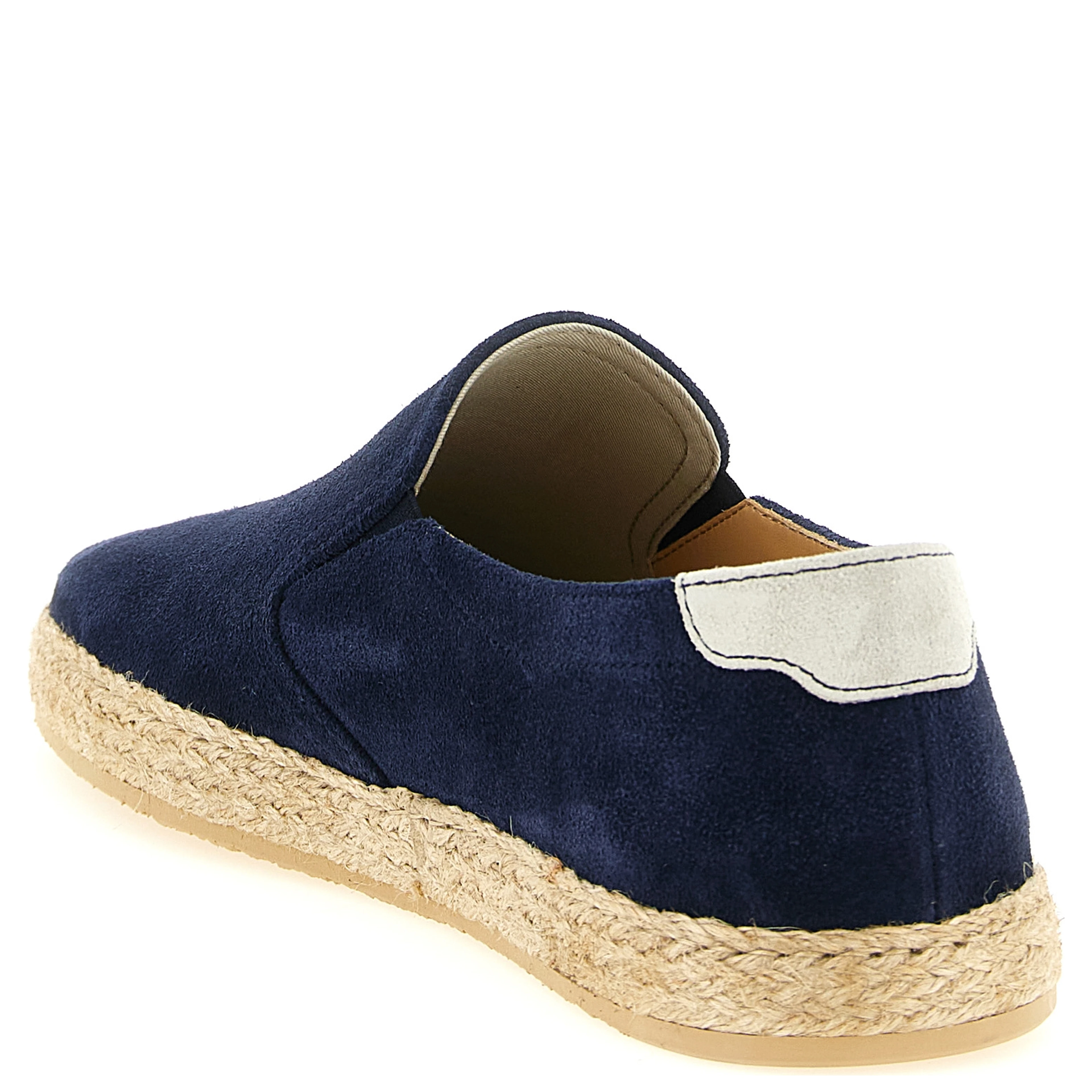 Blue Calfskin Espadrilles