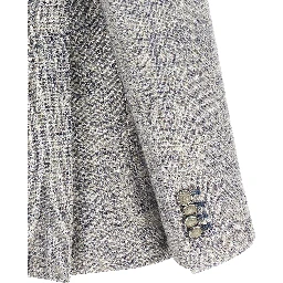 Blue Viscose Blazer