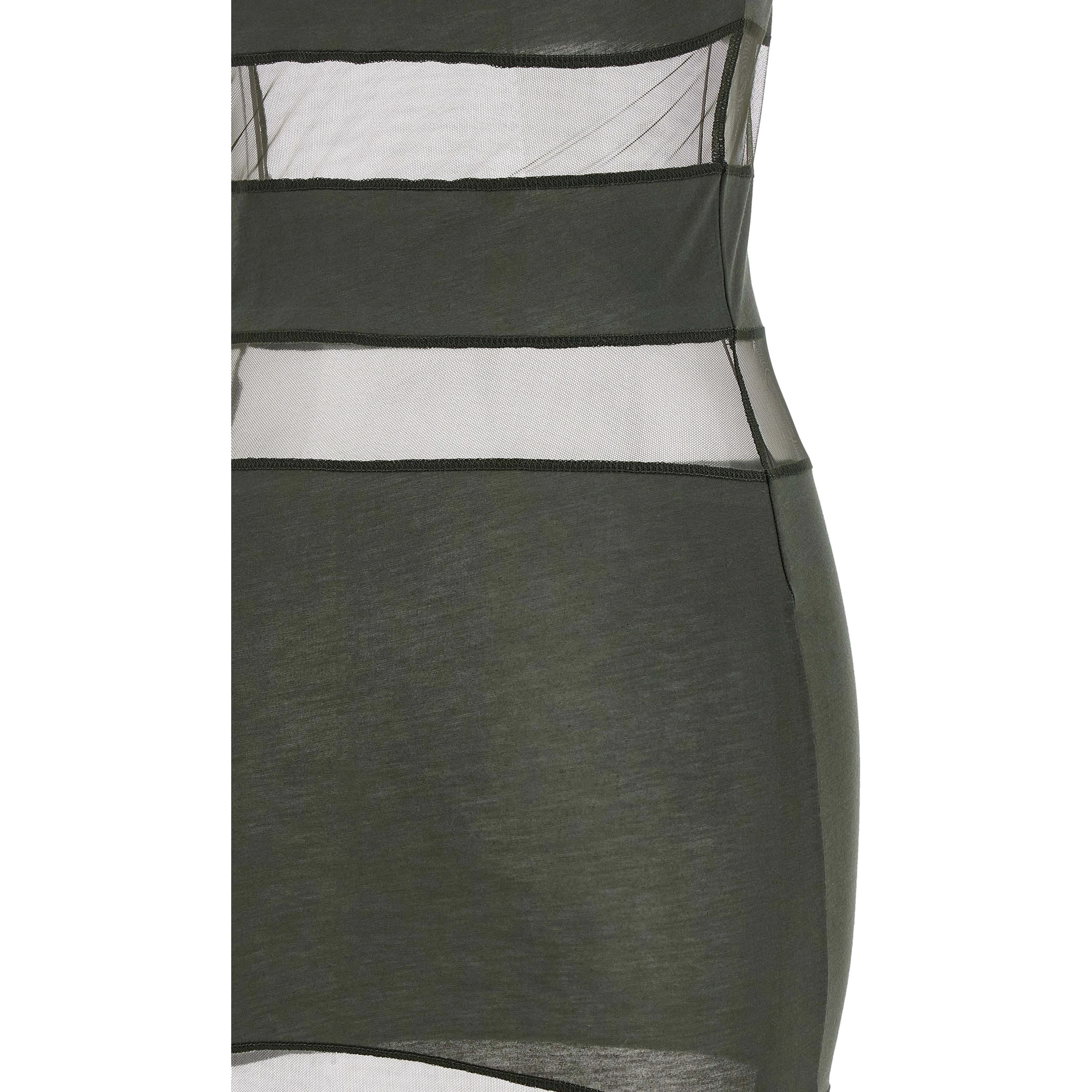 Bicolor Cotton Long Dress