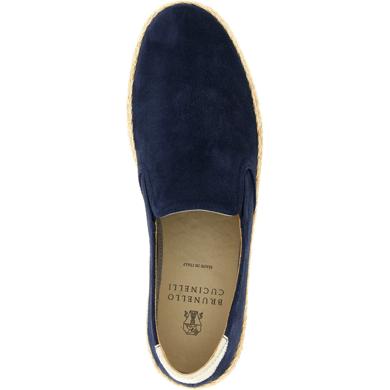 Blue Calfskin Espadrilles