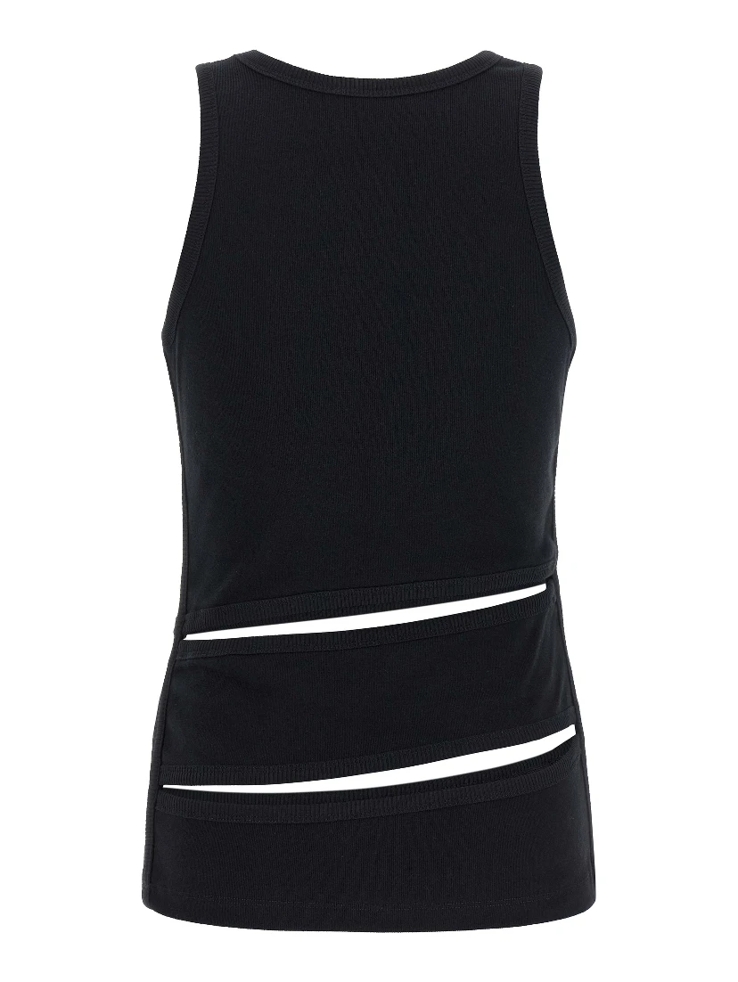 Black Organic Cotton Tank Tops
