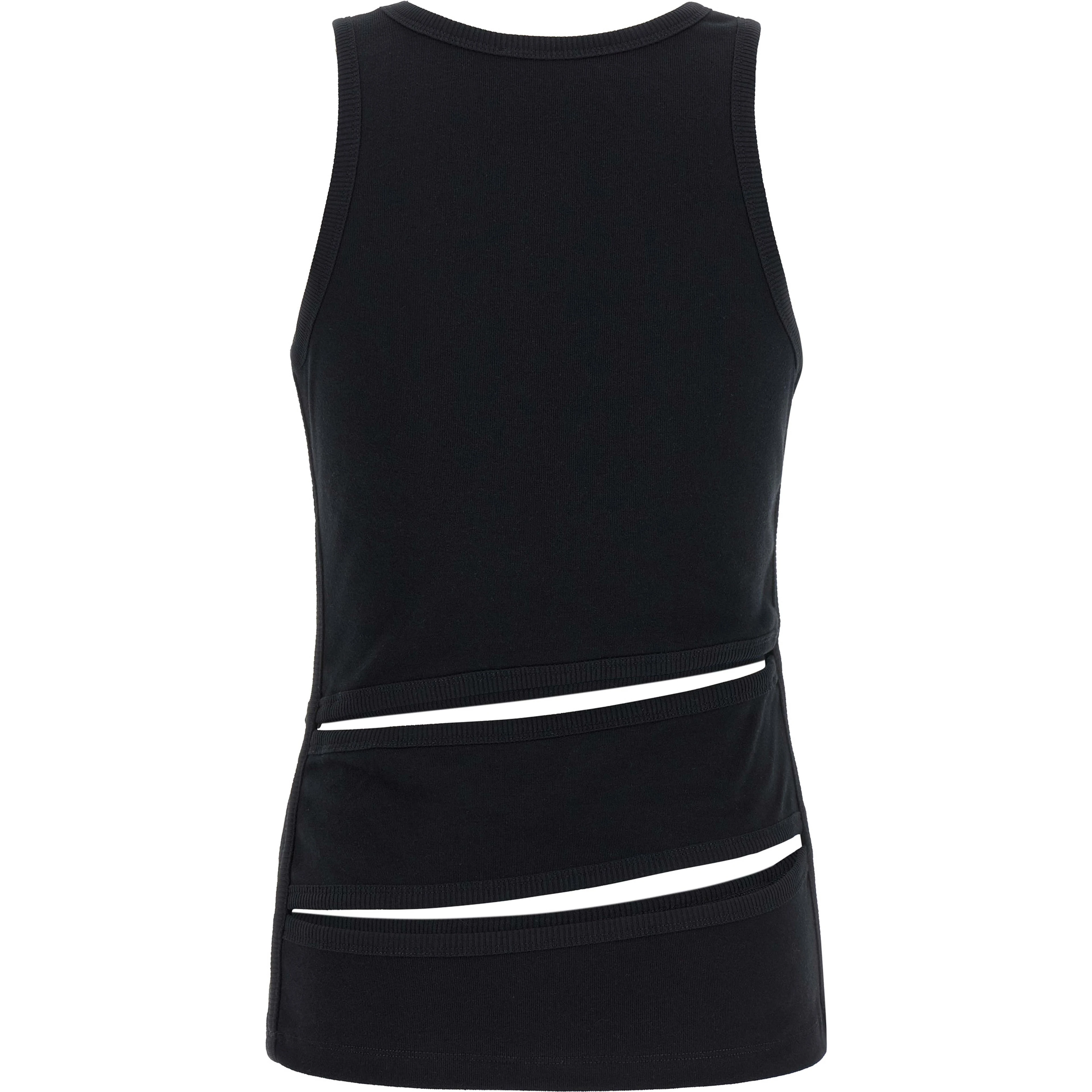 Black Organic Cotton Tank Tops
