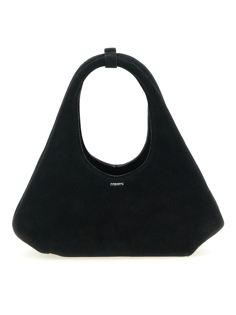 Black Cowhide Handbag
