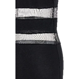 Black Cotton Long Dress
