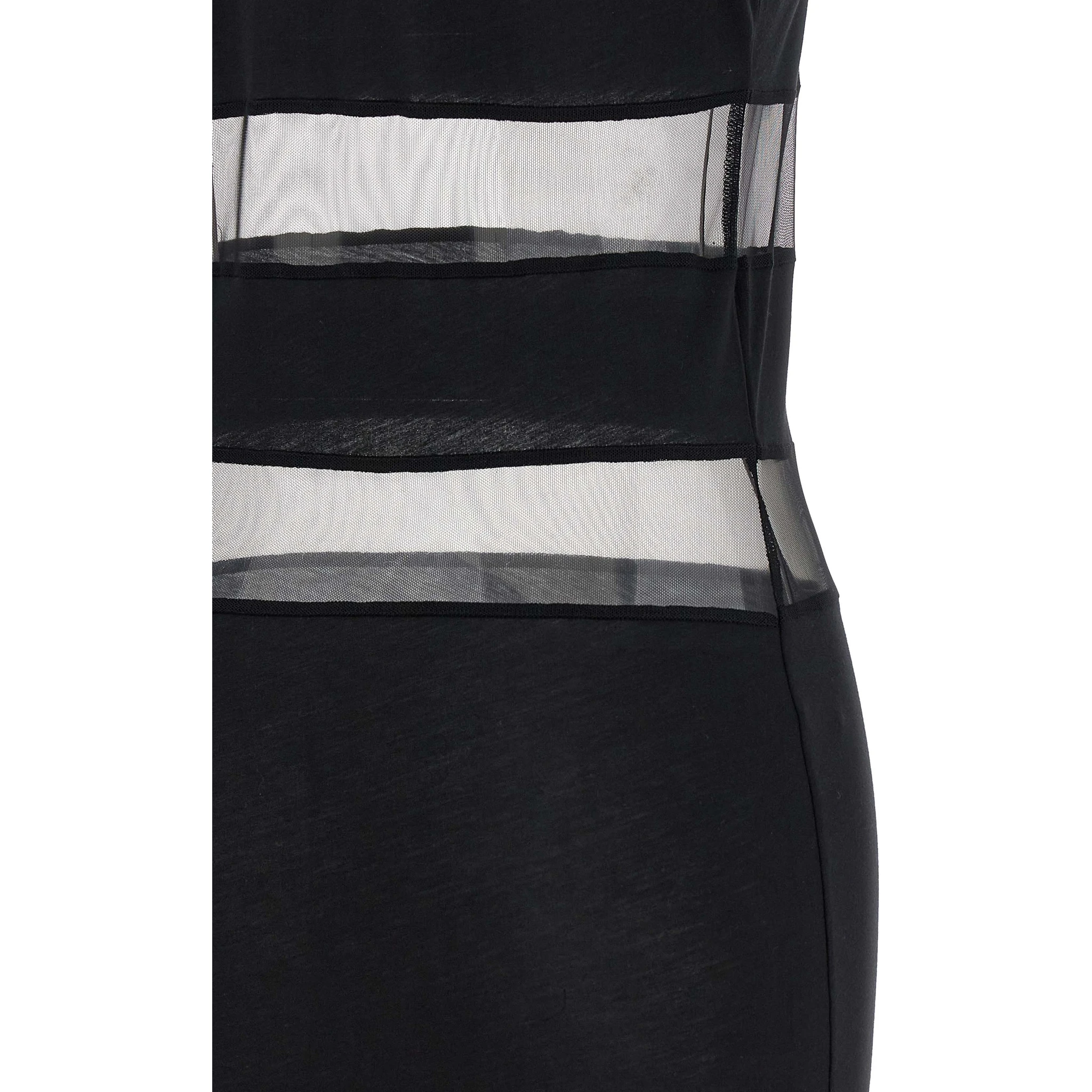 Black Cotton Long Dress