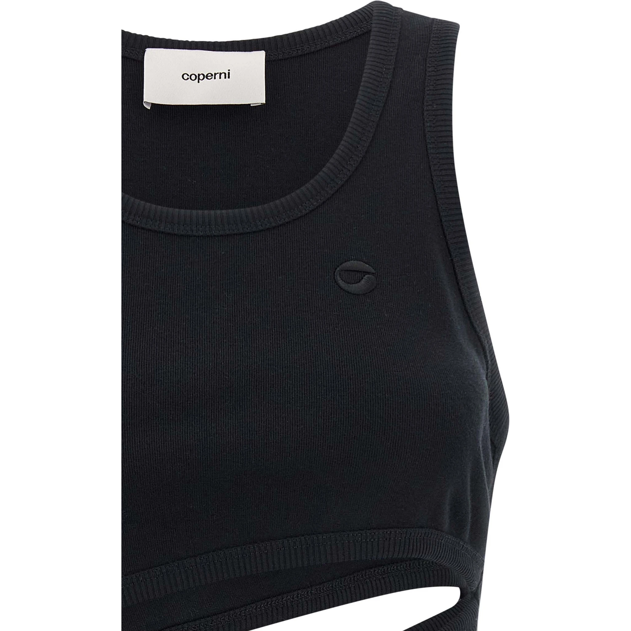 Black Organic Cotton Tank Tops