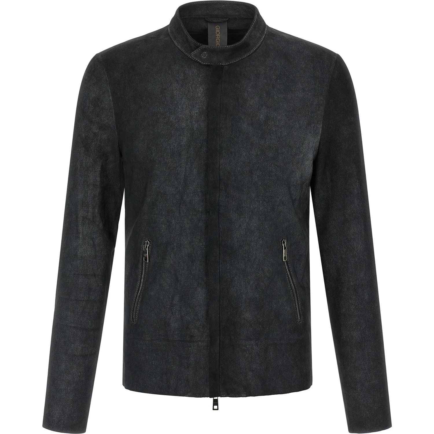 Black Lamb Leather Leather Jacket