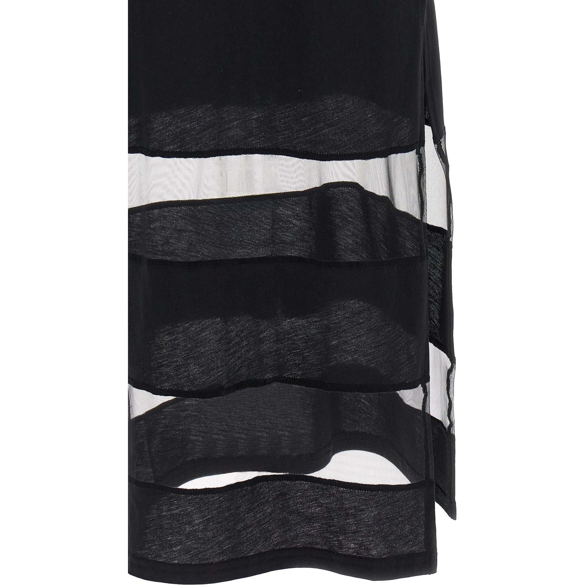 Black Cotton Long Dress