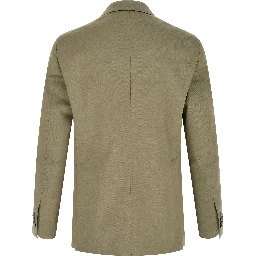Bicolor Virgin Wool Two-Piece Suit