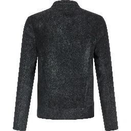 Black Lamb Leather Leather Jacket