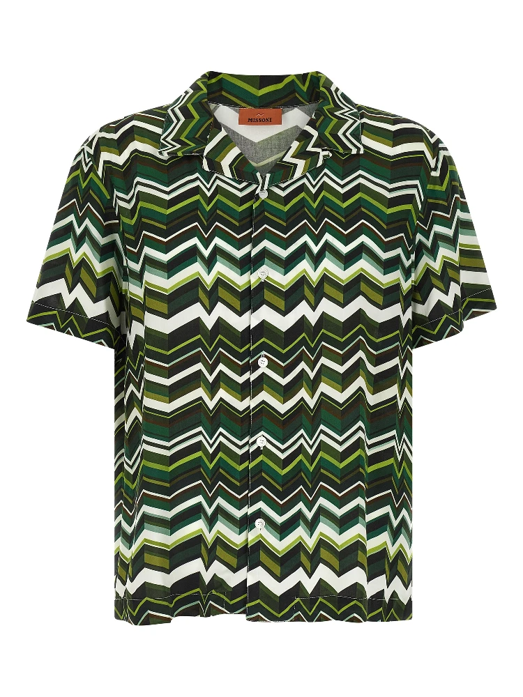 Bicolor Viscose Blouse