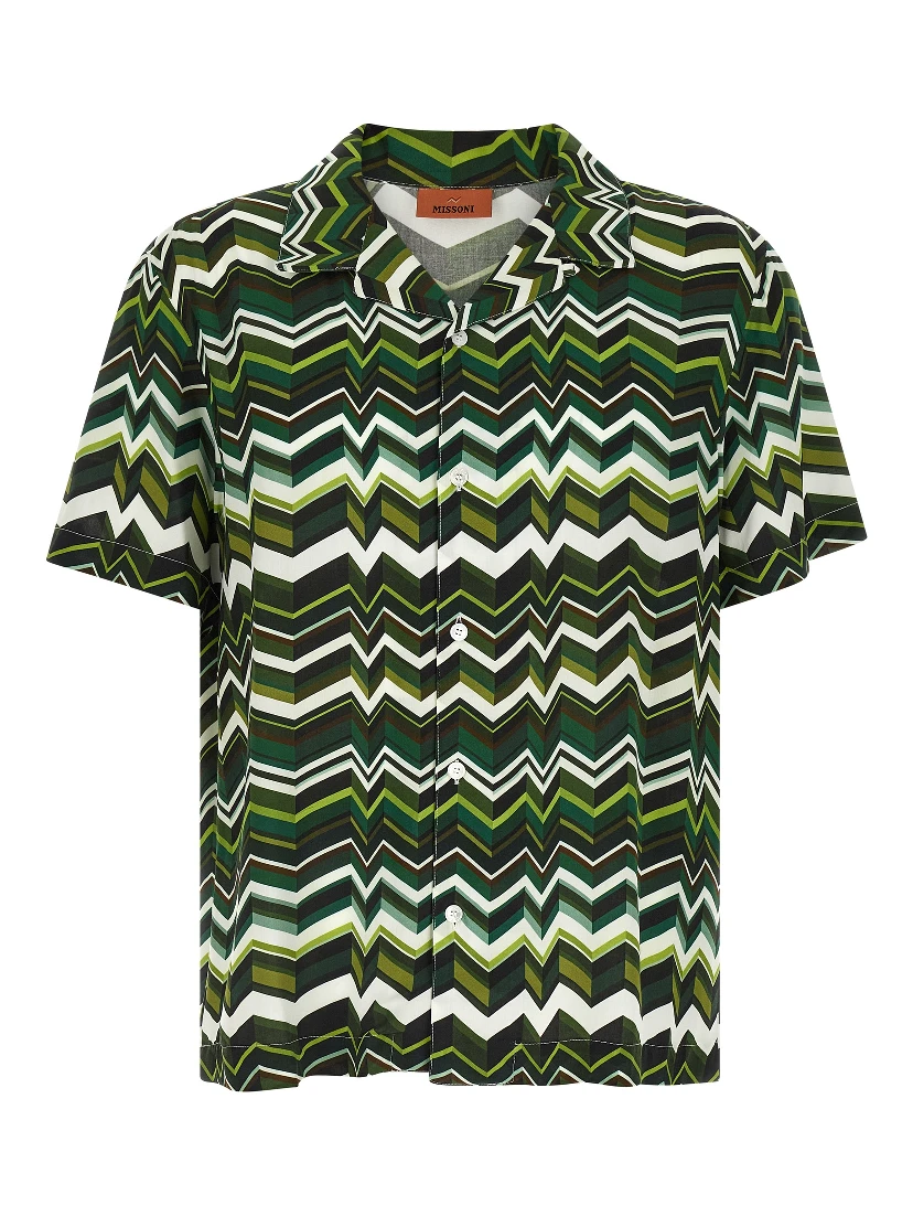 Bicolor Viscose Blouse