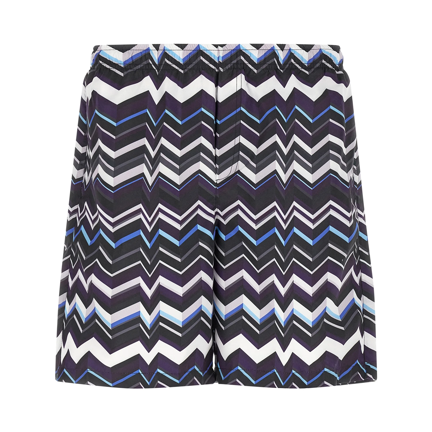 Multicolor Polyester Swim Shorts