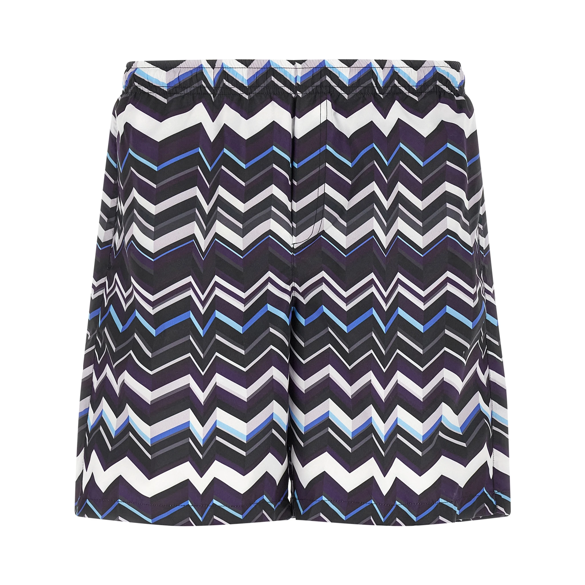 Multicolor Polyester Swim Shorts