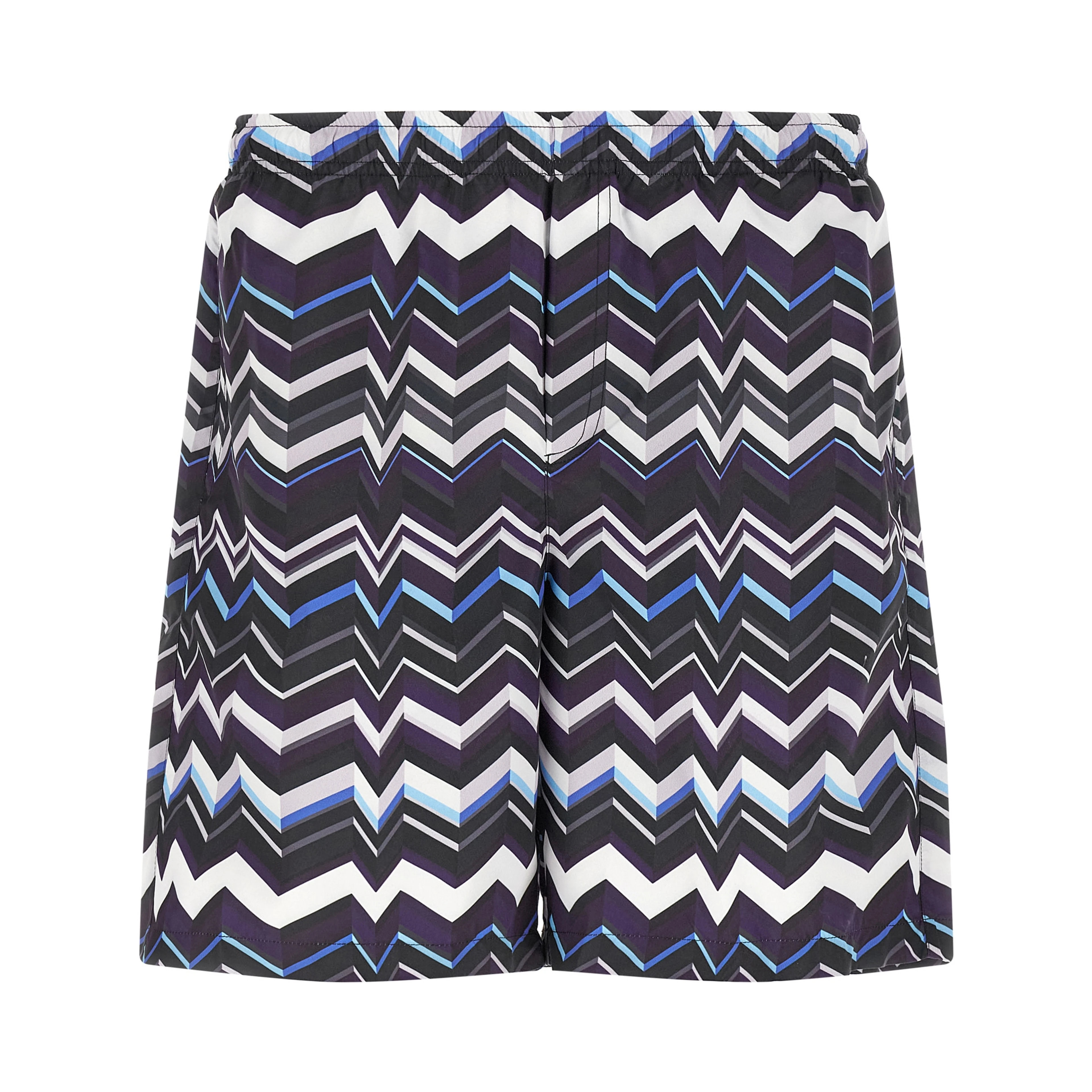 Multicolor Polyester Swim Shorts