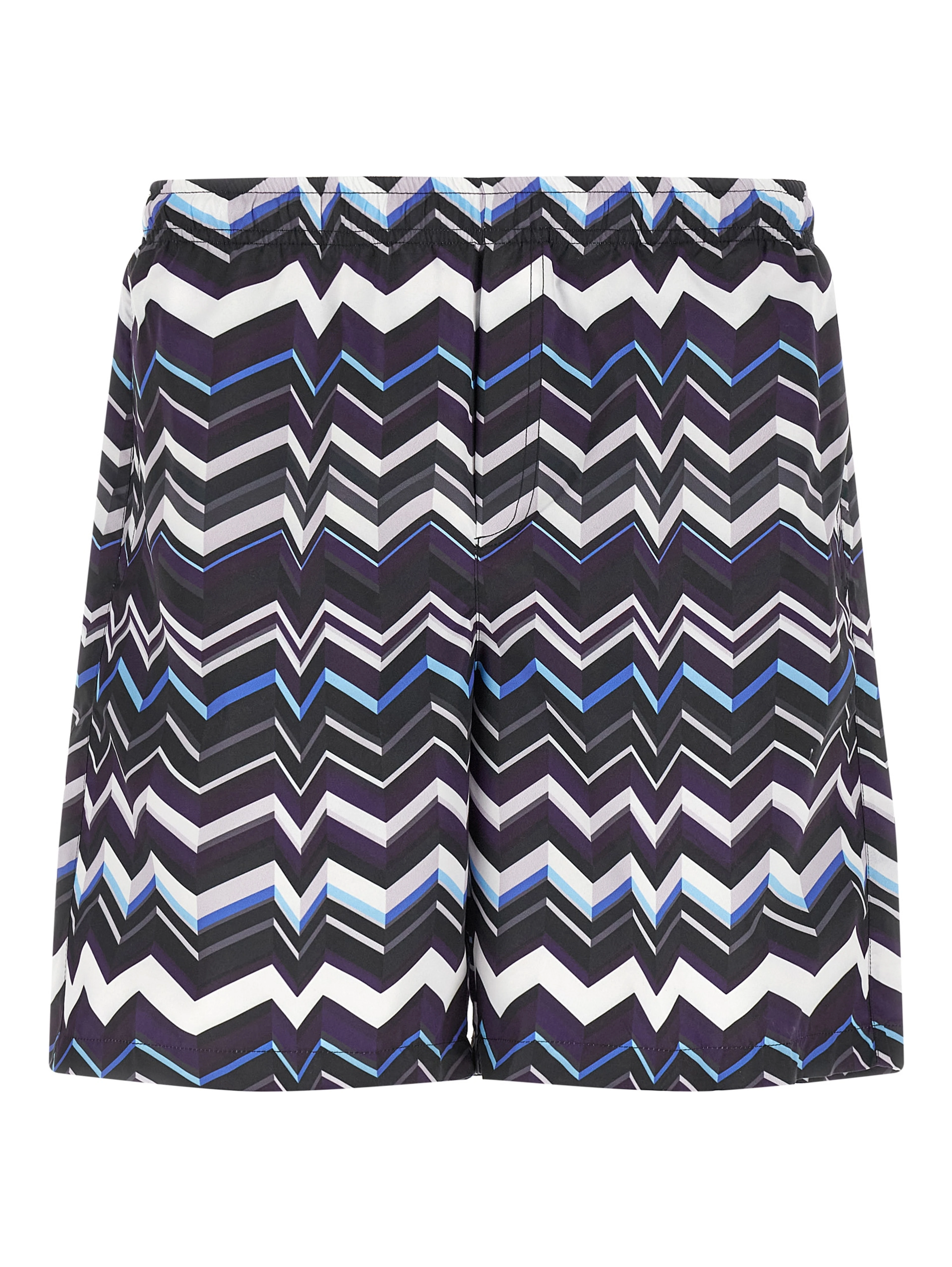 Multicolor Polyester Swim Shorts