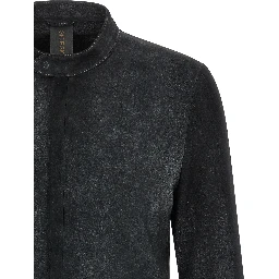 Black Lamb Leather Leather Jacket