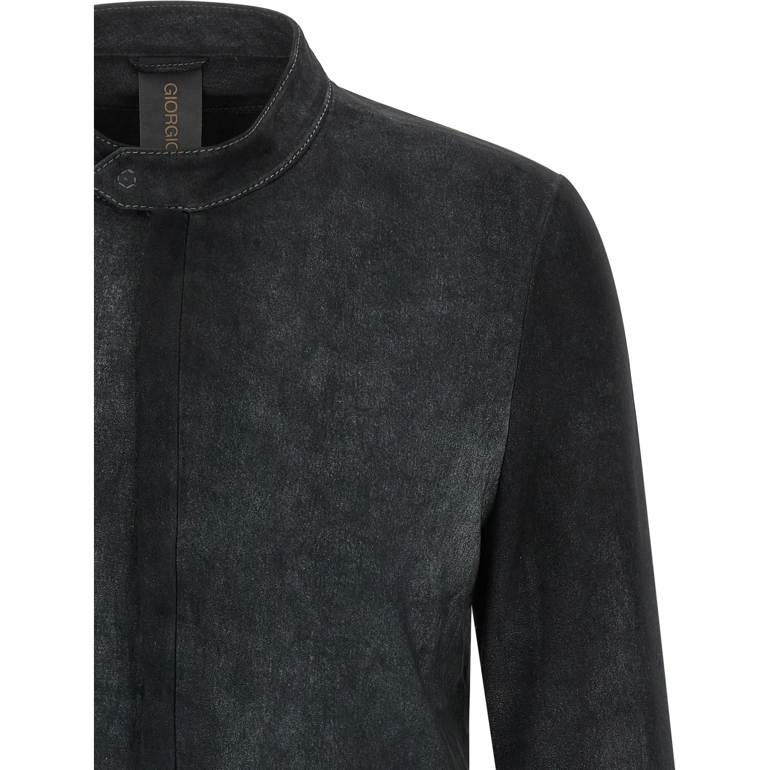 Black Lamb Leather Leather Jacket