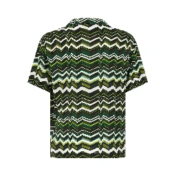Bicolor Viscose Blouse
