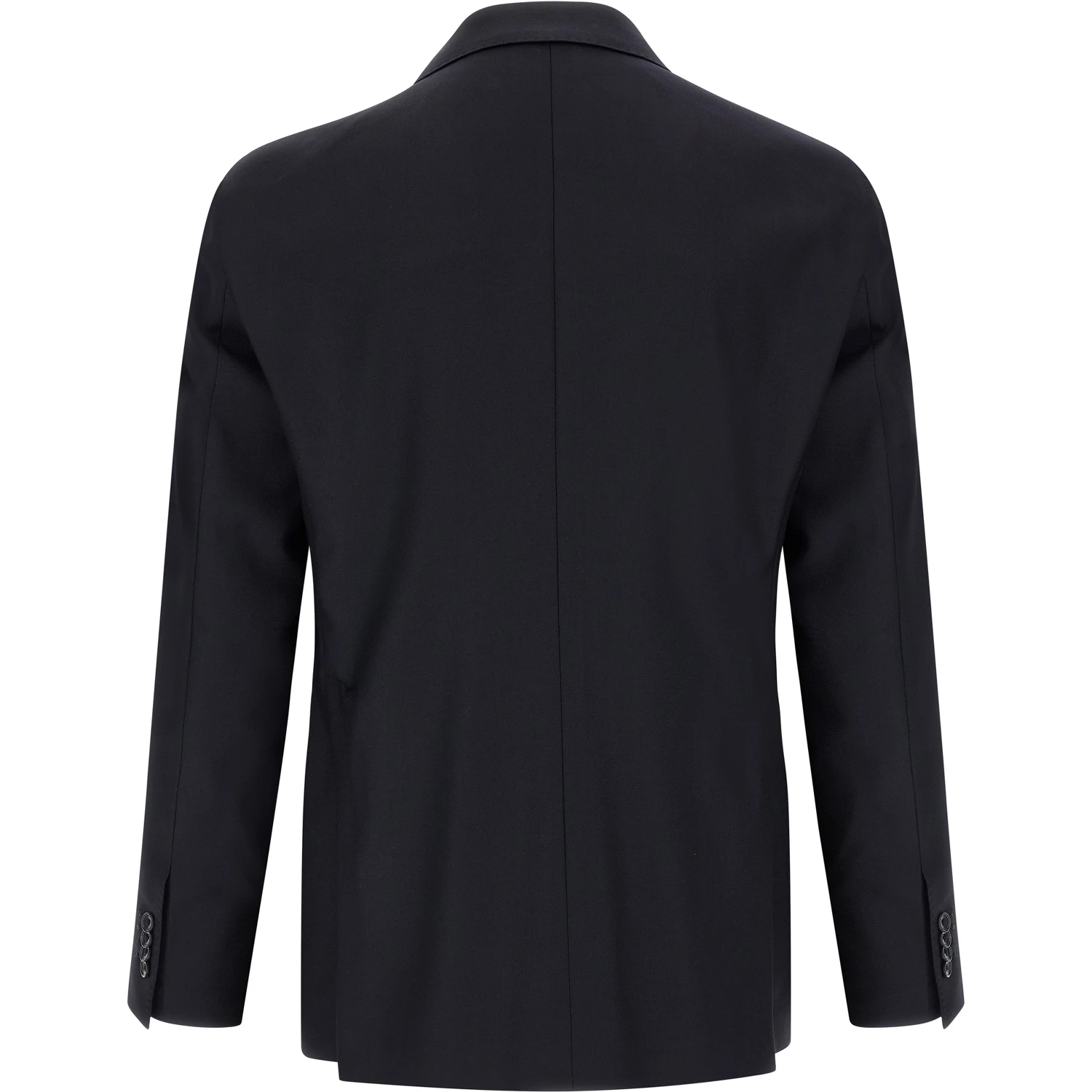 Blue Virgin Wool Two-Piece Suit