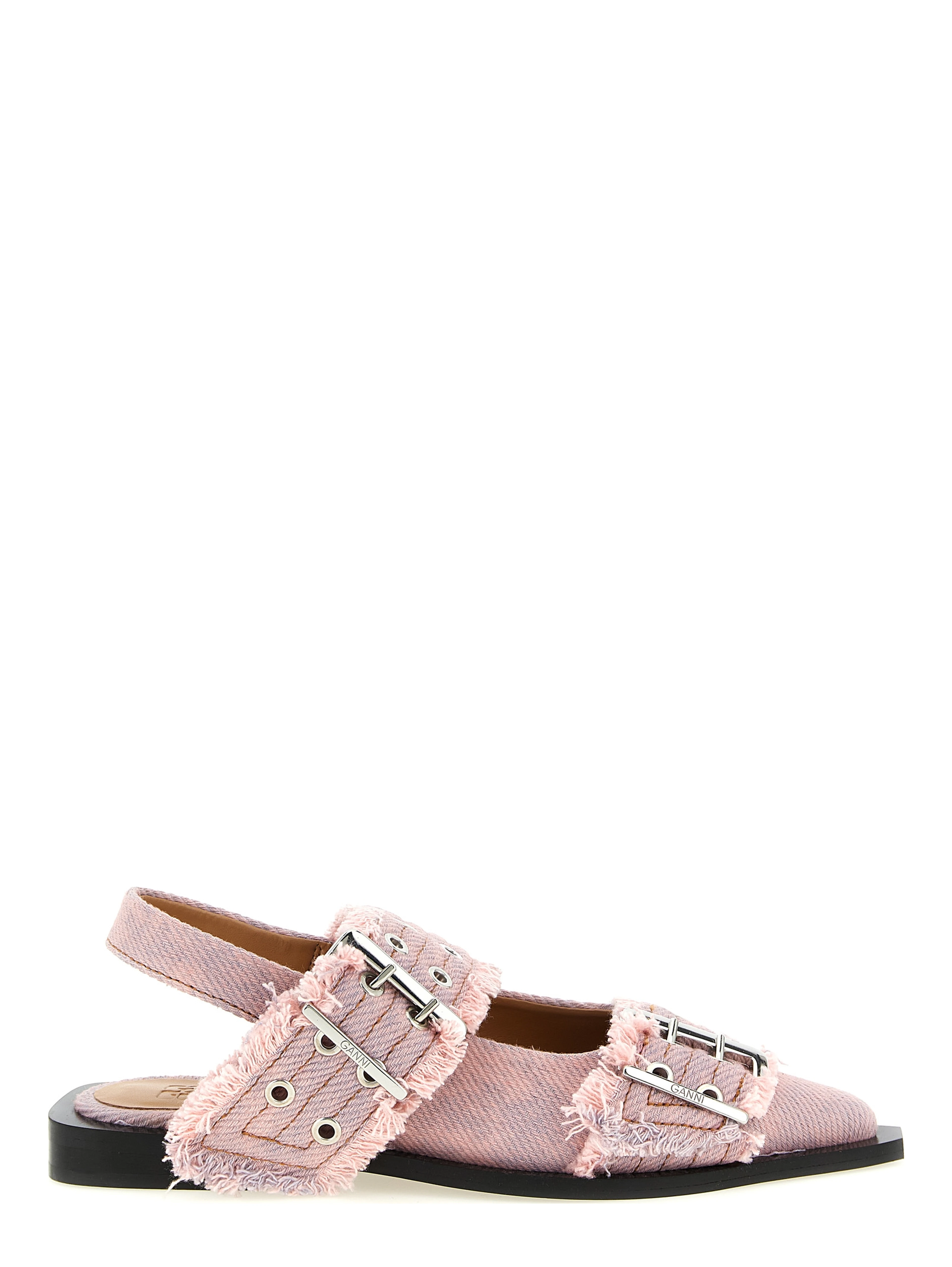 Multicolor Organic Cotton Ballet Flats