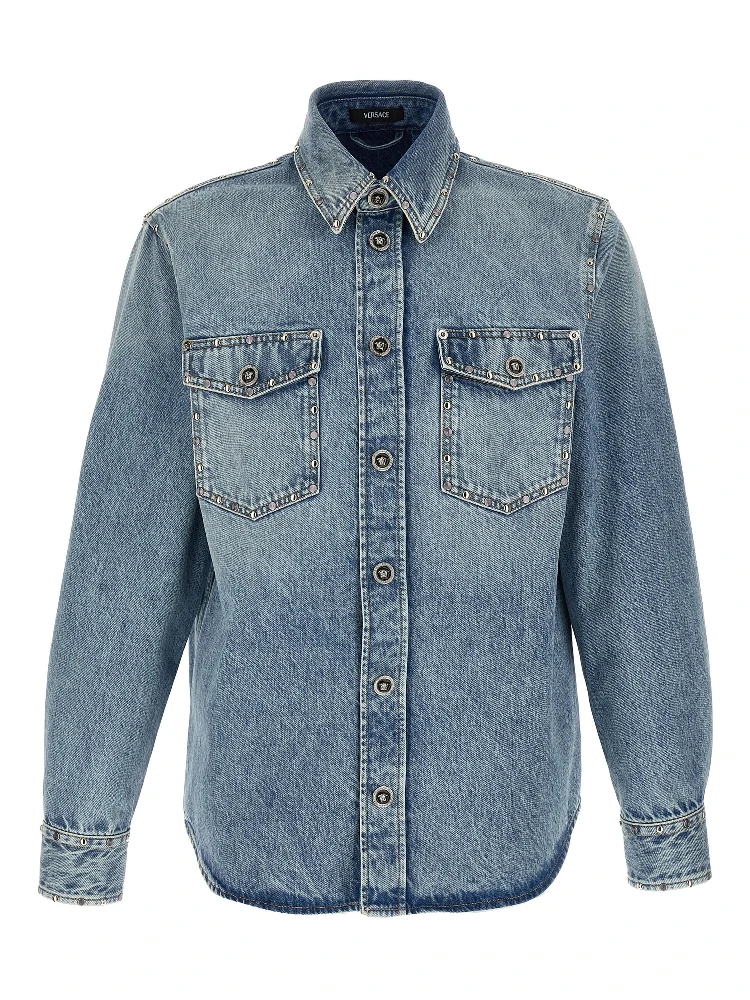 Blue Cotton Blouse