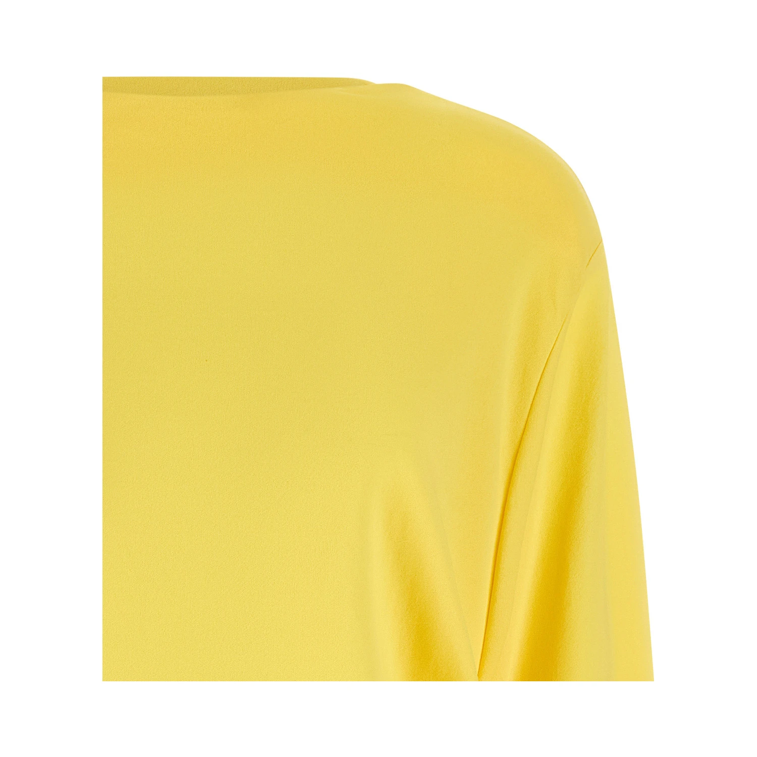 Bicolor Viscose Short Dress