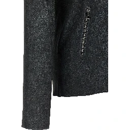 Black Lamb Leather Leather Jacket