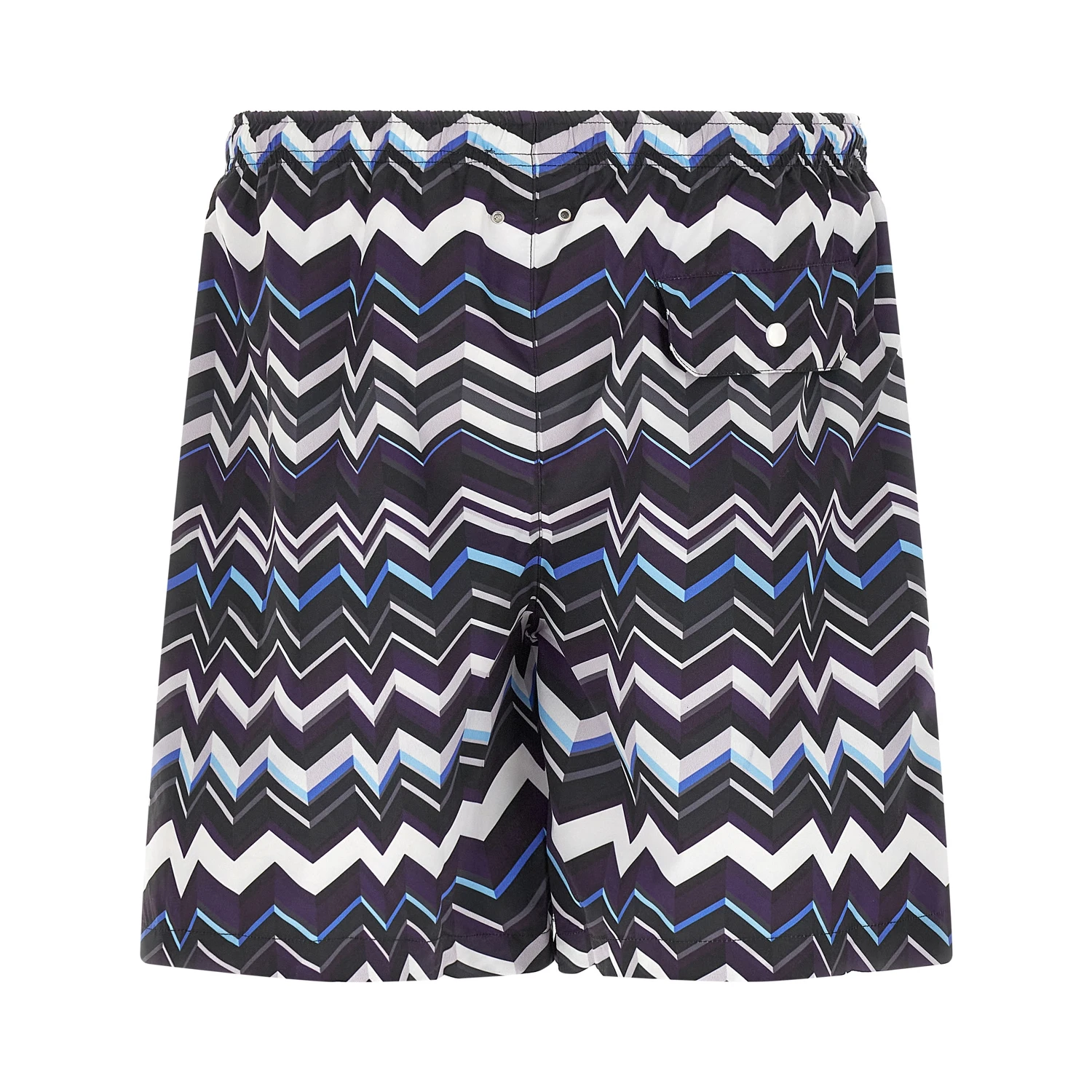 Multicolor Polyester Swim Shorts