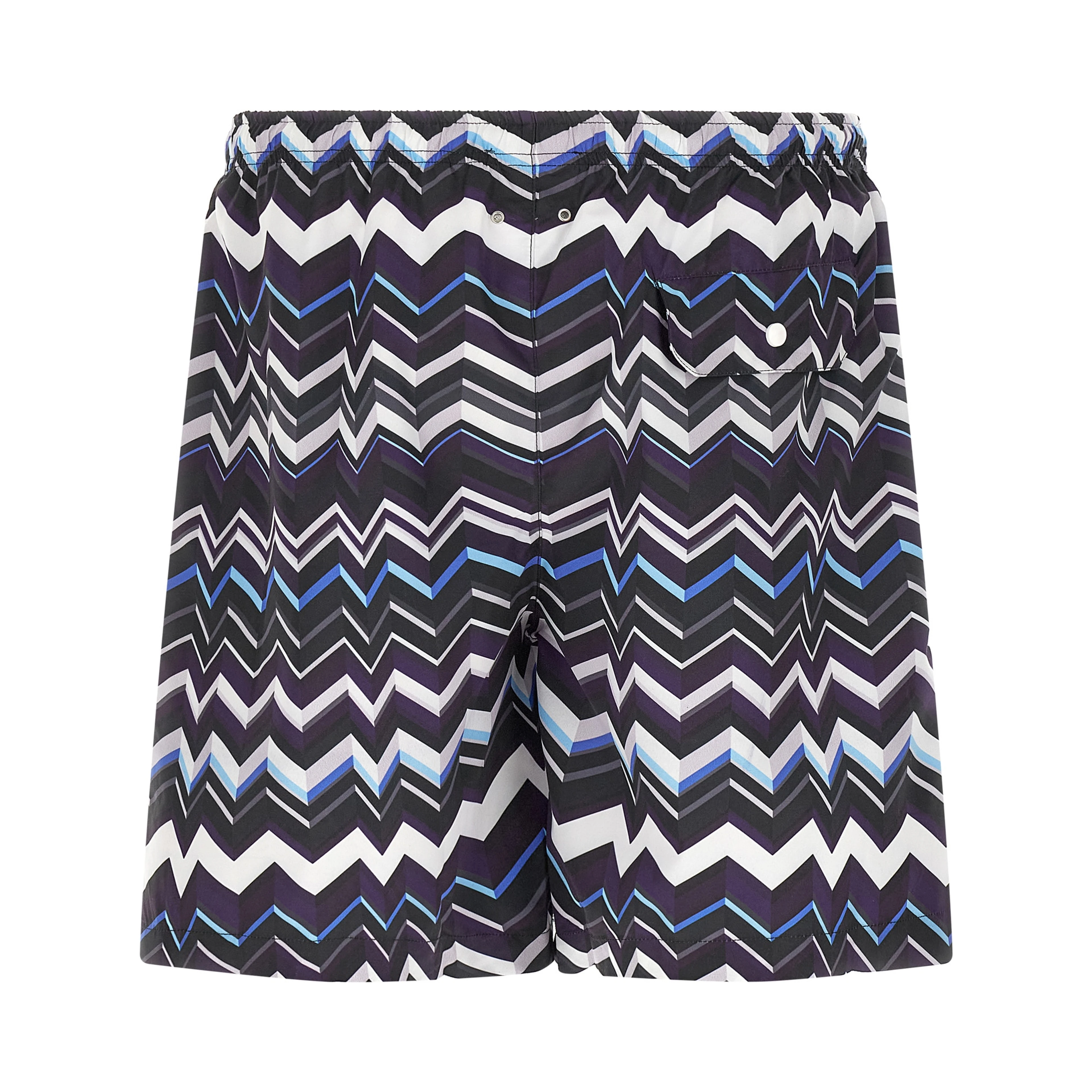 Multicolor Polyester Swim Shorts