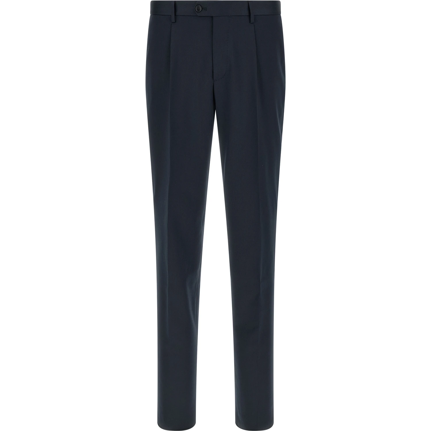 Blue Virgin Wool Two-Piece Suit