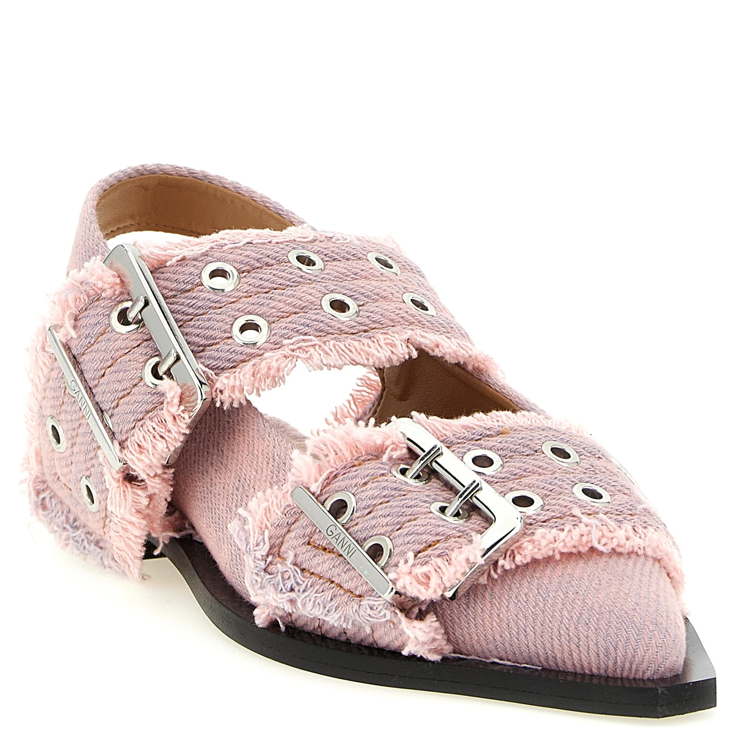 Multicolor Organic Cotton Ballet Flats