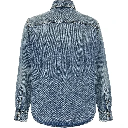 Blue Cotton Blouse