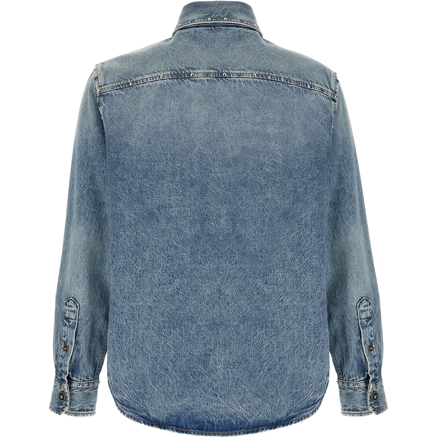 Blue Cotton Blouse