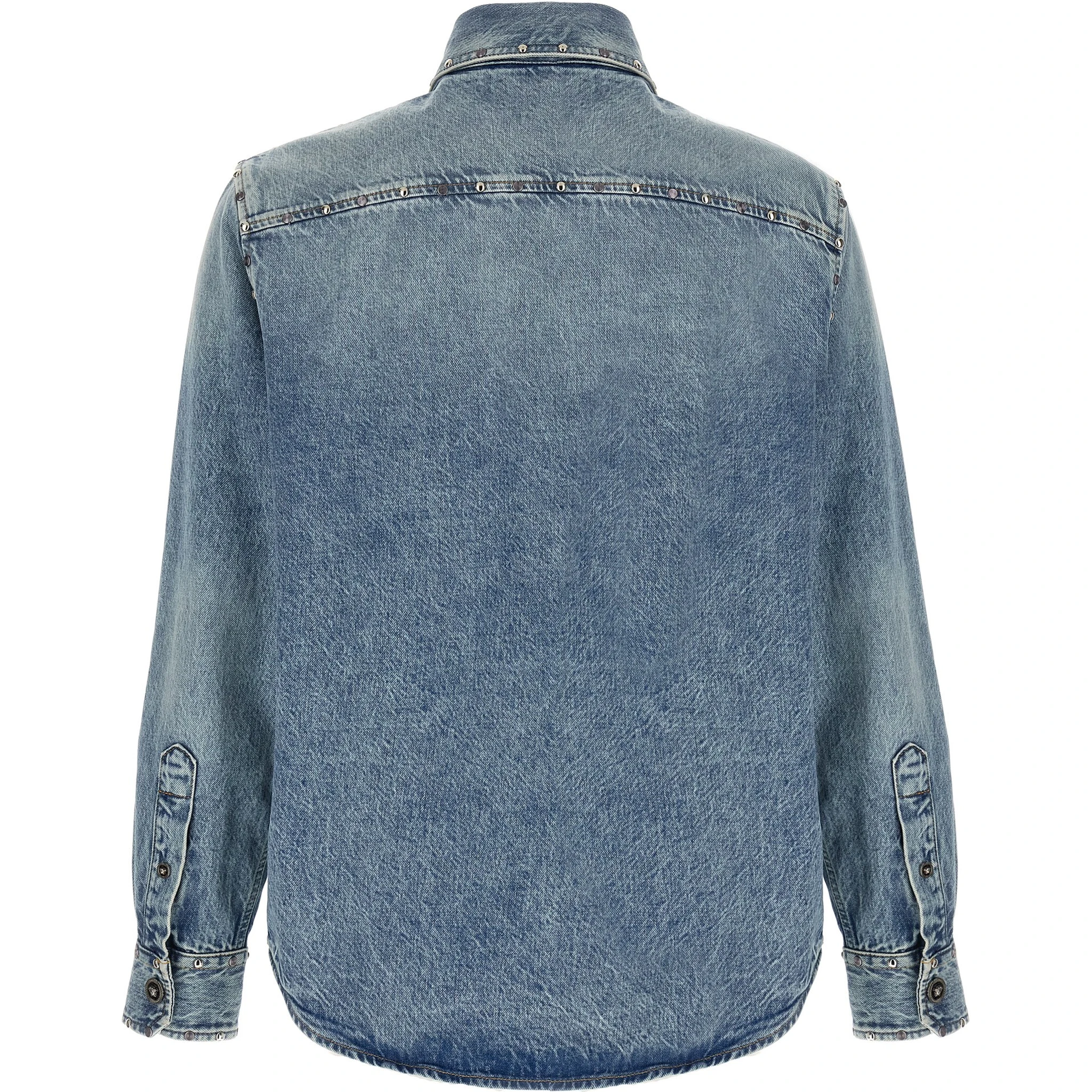 Blue Cotton Blouse