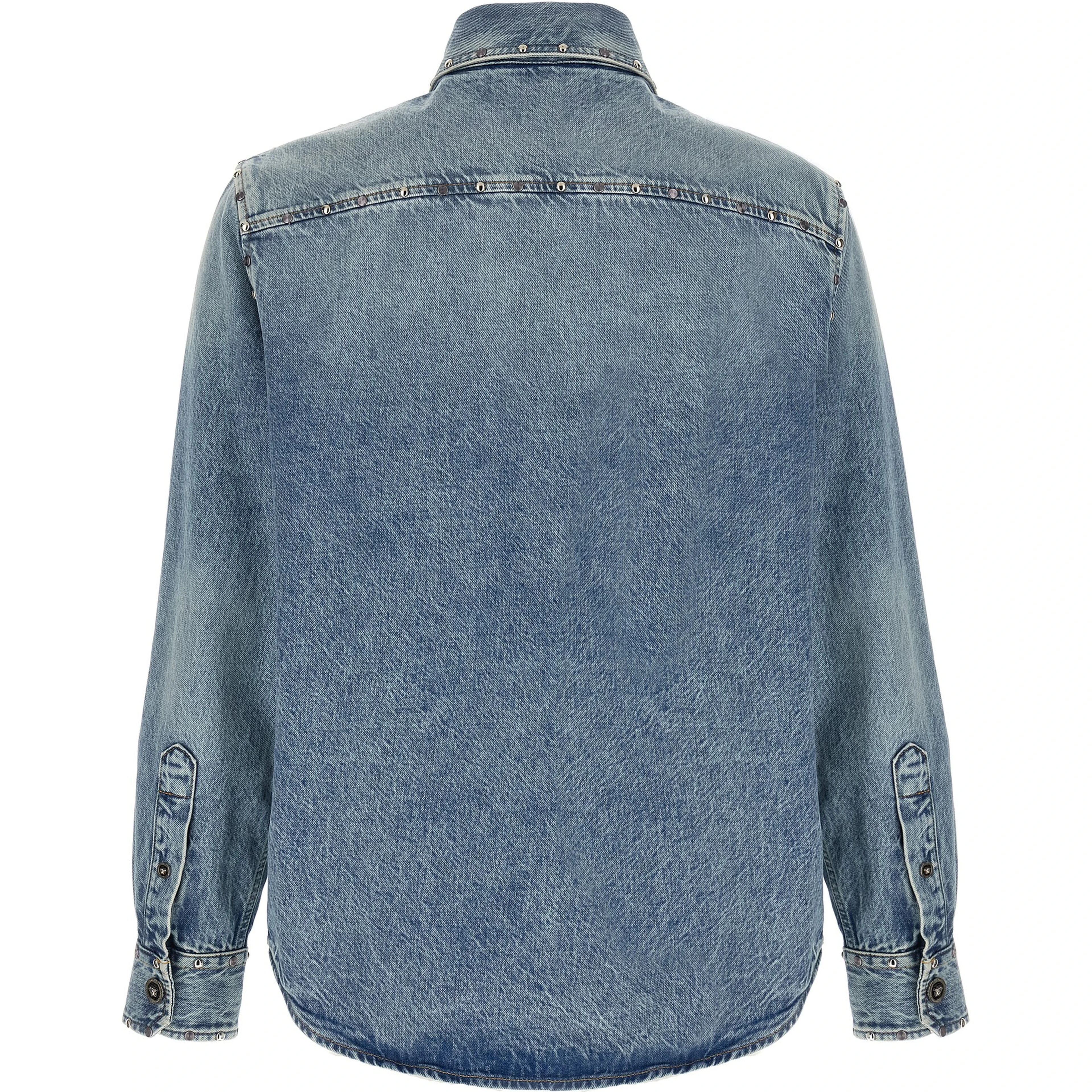 Blue Cotton Blouse