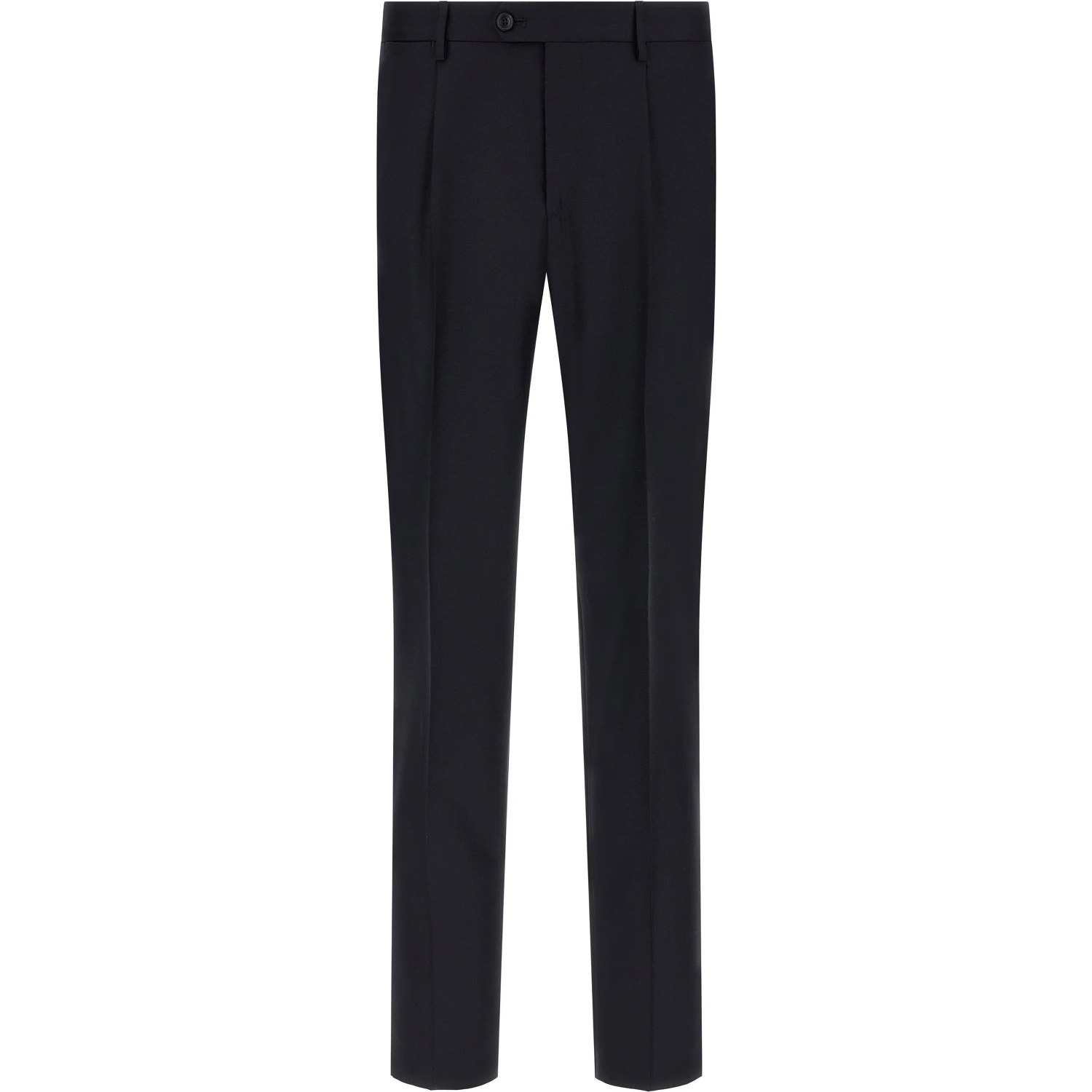 Blue Virgin Wool Two-Piece Suit