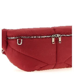 Multicolor Polyester Crossbody Bag