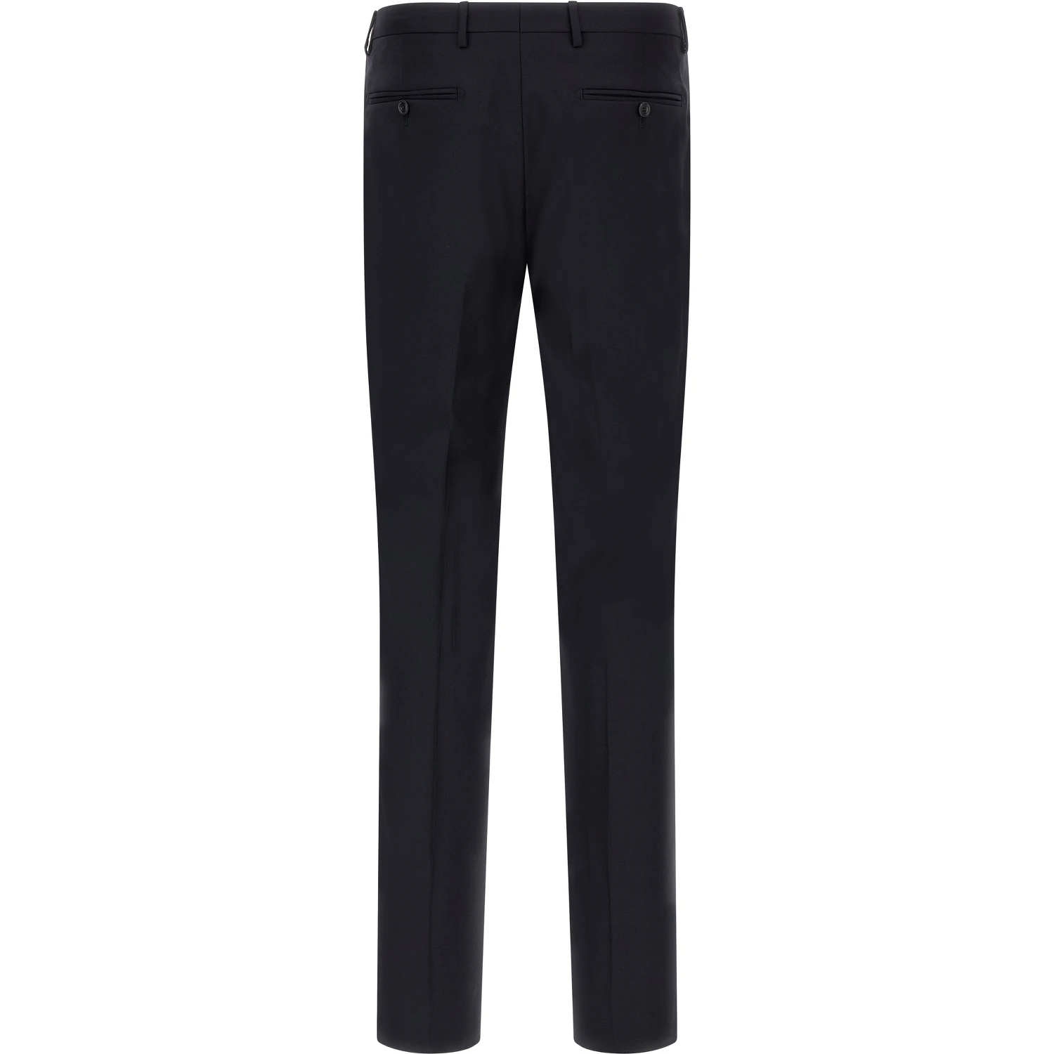 Blue Virgin Wool Two-Piece Suit