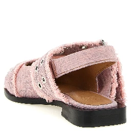 Multicolor Organic Cotton Ballet Flats