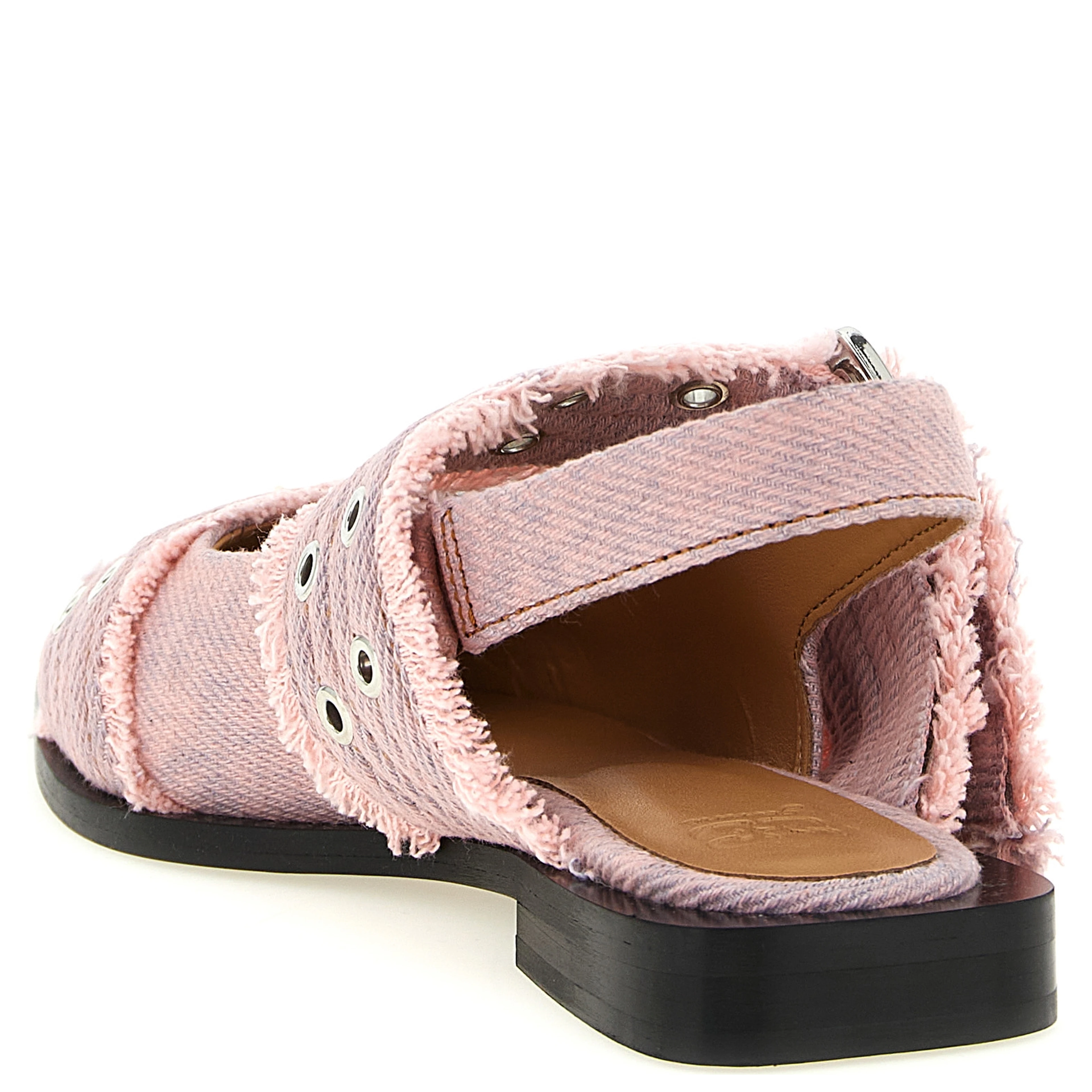 Multicolor Organic Cotton Ballet Flats