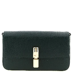 Bicolor Calfskin Crossbody Bag