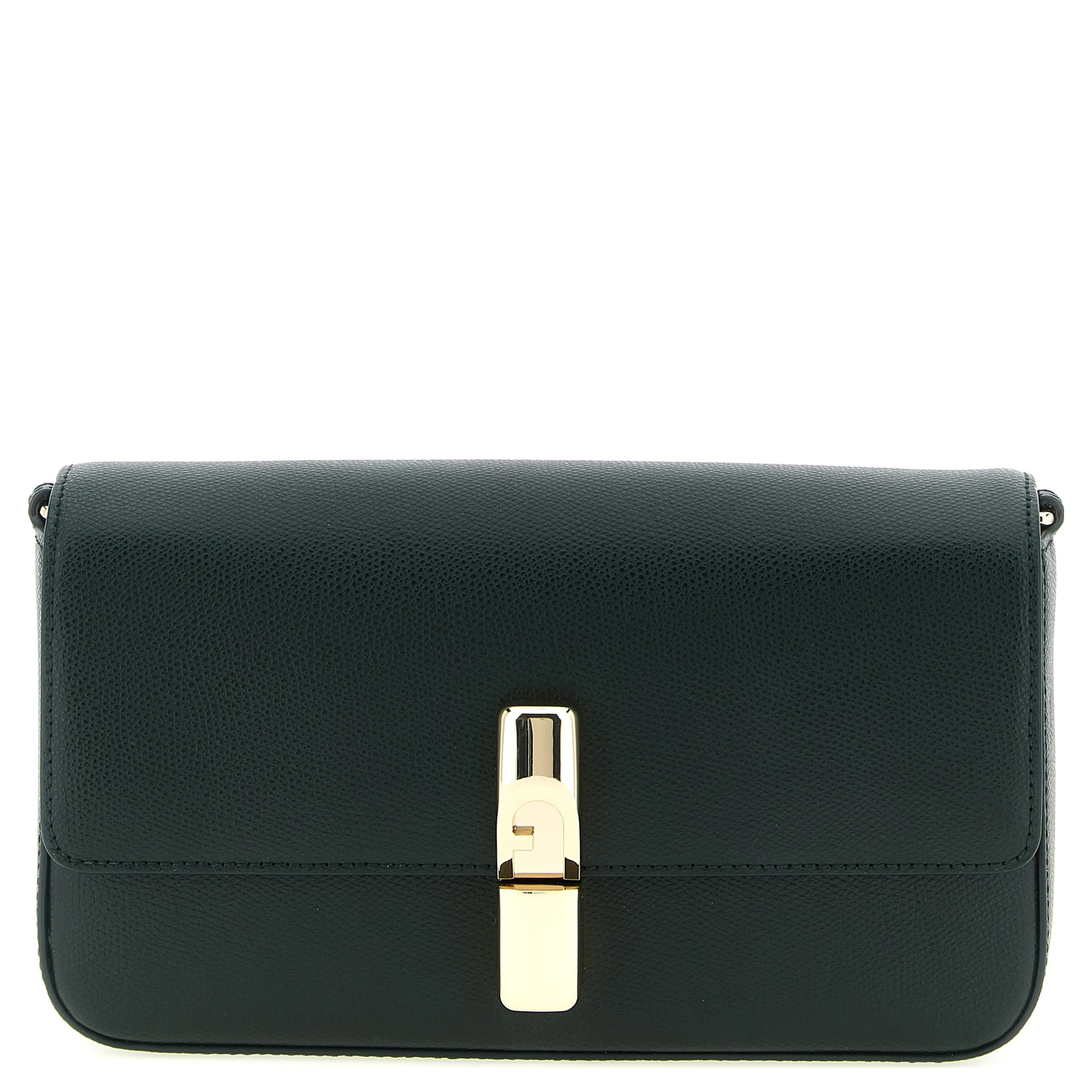 Bicolor Calfskin Crossbody Bag