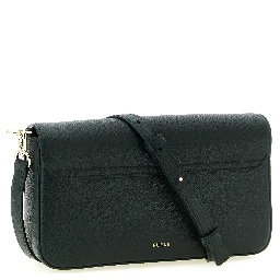Bicolor Calfskin Crossbody Bag