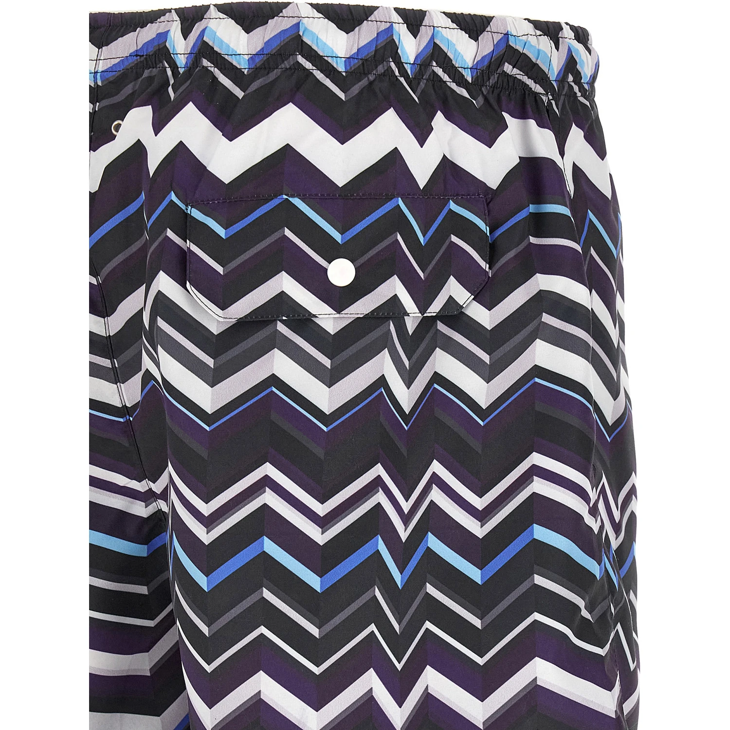 Multicolor Polyester Swim Shorts