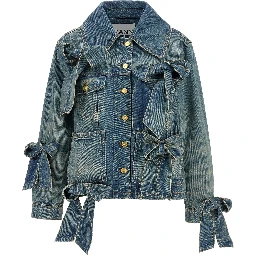 Blue Organic Cotton Denim Jacket