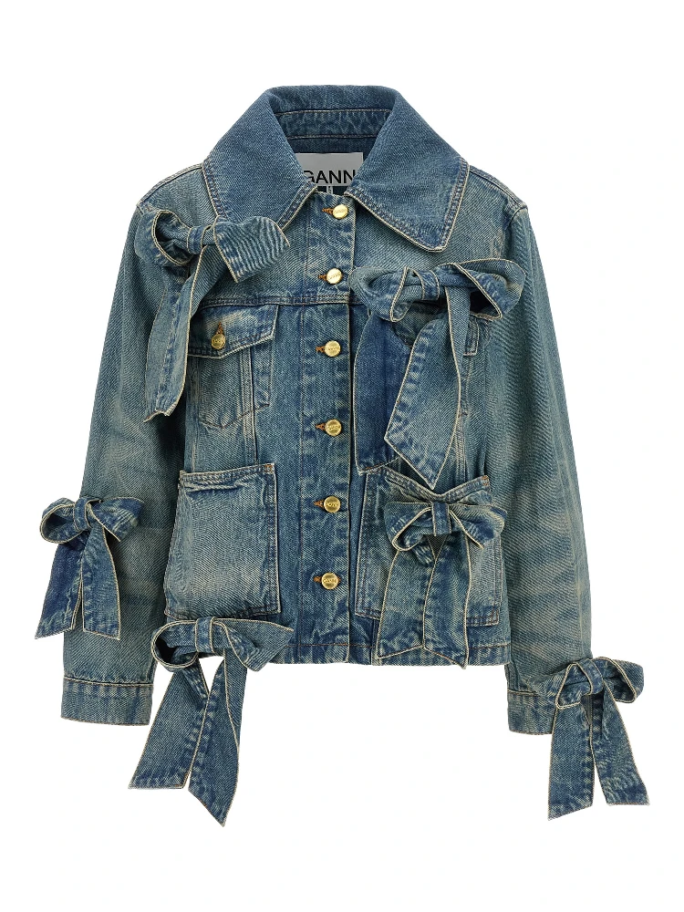Blue Organic Cotton Denim Jacket