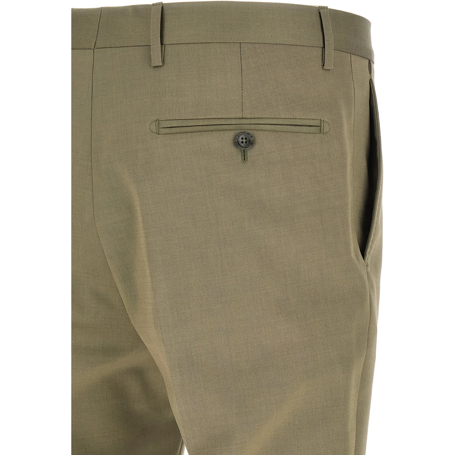 Bicolor Virgin Wool Two-Piece Suit