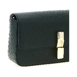 Bicolor Calfskin Crossbody Bag