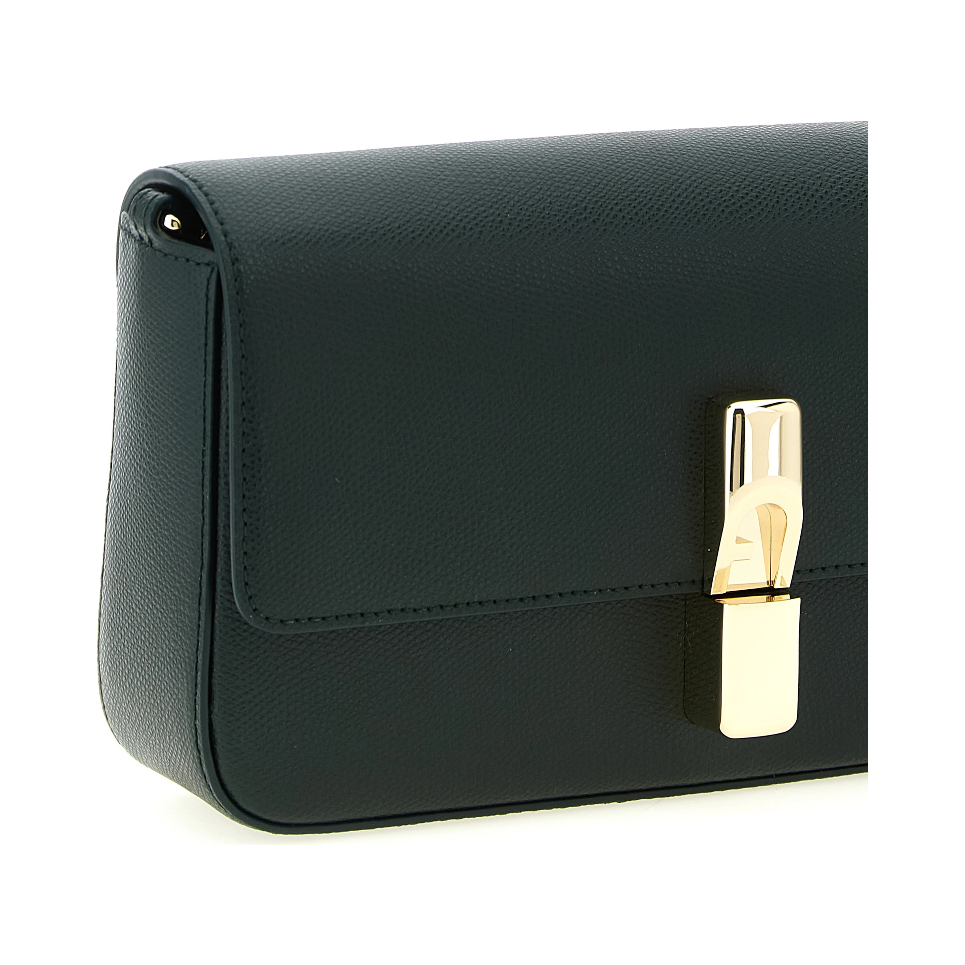 Bicolor Calfskin Crossbody Bag